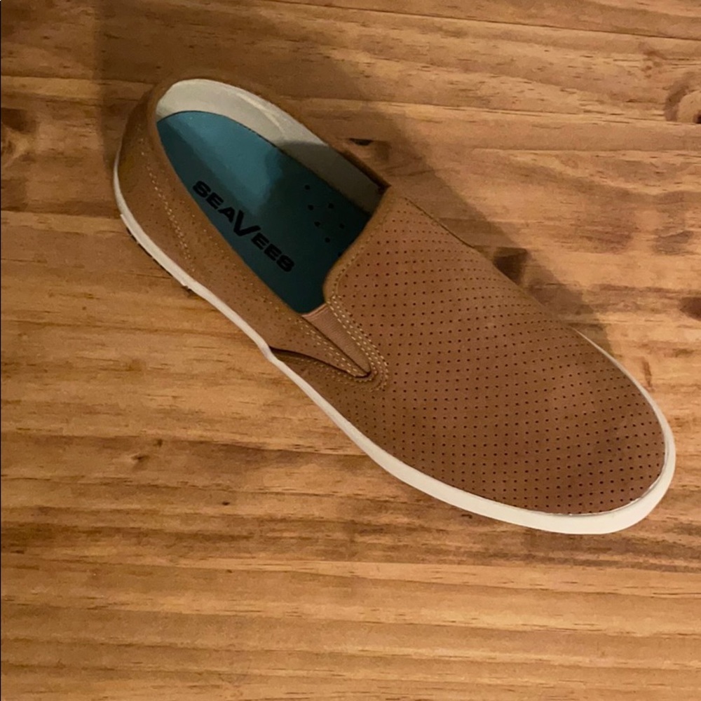 SeaVees Baja Slip On Suede Mens Shoe